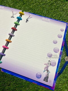 Caderno Divertida Mente de Discos - Papelaria Ananda