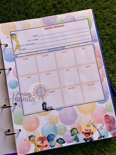 Imagem do Fichário Divertida Mente Colegial - Papelaria Ananda