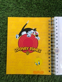 Planner 2025 A5 Looney Tunes - Coleção Nostalgia Papelaria Ananda - Papelaria Ananda