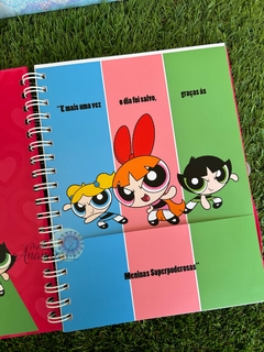 Caderno As Meninas Super Poderosas - Nostalgia - Papelaria Ananda - loja online
