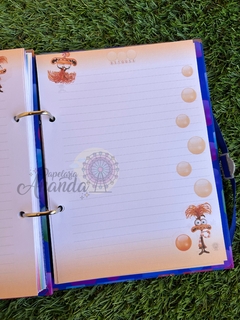 Mini Fichario Divertida Mente - Papelaria Ananda - loja online