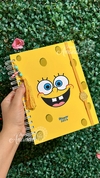 Planner 2025 Bob Esponja A5 - Papelaria Ananda