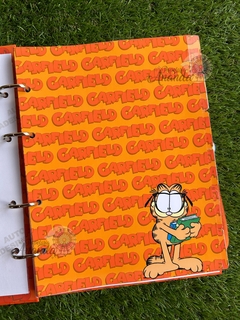 Fichário Garfield - Papelaria Ananda - loja online