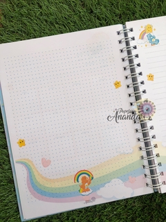 Caderno Ursinhos Carinhosos - Nostalgia - Papelaria Ananda - loja online
