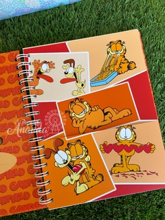 Caderno Garfield Colegial - Nostalgia - Papelaria Ananda en internet