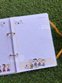 Fichário Snoopy - Papelaria Ananda