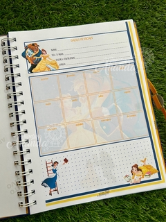 Caderno A Bela e a Fera - Papelaria Ananda - loja online