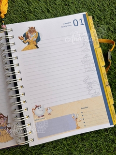 Agenda 2025 A Bela e a Fera - Papelaria Ananda