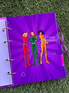 Fichário Três Espias Demais - Papelaria Ananda - comprar online