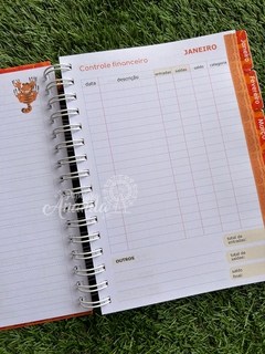 Agenda Garfield 2025 - Papelaria Ananda - Papelaria Ananda