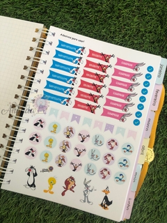 Planner 2025 A5 Looney Tunes - Coleção Nostalgia Papelaria Ananda - loja online