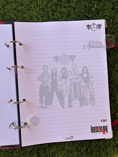 Fichário RBD - Rebelde - Papelaria Ananda na internet