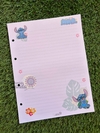 Refil Stitch Colegial - Papelaria Ananda