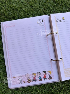 Fichário Snoopy - Papelaria Ananda - comprar online