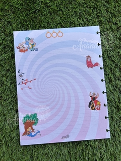 Refil Caderno de Disco Alice - Papelaria Ananda - comprar online