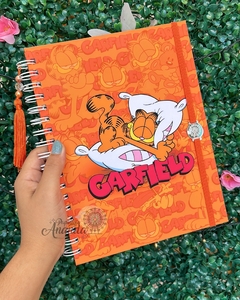 Caderno Garfield Colegial - Nostalgia - Papelaria Ananda
