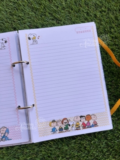 Fichário Snoopy - Papelaria Ananda na internet