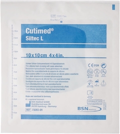 Curativo Cutimed Siltec L Tamanho 10X10CM UNIDADE - Cod: 7328301 - comprar online