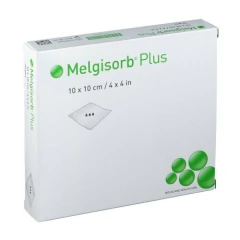 Melgisorb Plus 10x10cm Molnlycke -252200