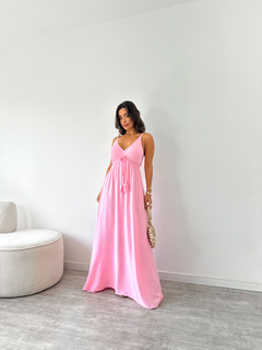 Vestido Longo Rosa - loja online