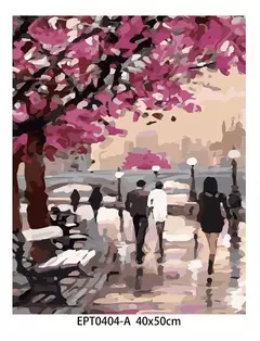 Pintando por numeros TRIPTICOS - comprar online