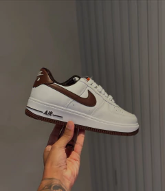 AIR FORCE WHITE MARROM - loja online