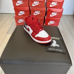 AIR JORDAN 1 LOW VERMELHO na internet