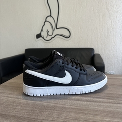 DUNK LOW PRETO COURO - comprar online