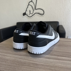 DUNK LOW PRETO COURO na internet