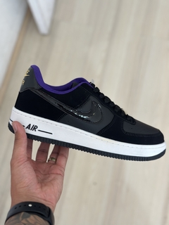 AIR FORCE 1 PRETO ROXO