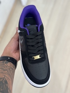 AIR FORCE 1 PRETO ROXO - loja online
