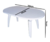 Combo 6 Sillas Barcelona Mascardi 1 Mesa Oval Color Blanco en internet