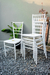 Silla Tiffany De Plastico Mascardi Color Blanco - tienda online