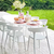 Silla Luna De Plastico Mascardi Color Blanco - Reventon Store