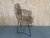 Silla de Hierro Macizo Hexagonal con Apoyabrazos Cordon - Reventon Store