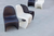 Combo 2 Sillas Phantom Mascardi 1 Mesa Cuadrada 75x75 Color Blanco - Reventon Store