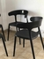 Combo 6 Sillas Luna Mascardi 1 Mesa Rectangular 140Cm Color Negro - comprar online