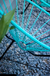 Imagen de Combo 4 Sillas Acapulco PVC Mediana 1 Mesita Acapulco Color Turquesa