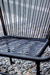 Combo 1 Silla Asuncion Pvc 1 Mesita Acapulco Color Negro
