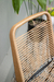 Silla Tulum cordon Yute caño negro - Reventon Store