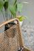 Imagen de Silla Tulum cordon Yute caño negro