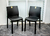 Combo 6 Sillas Paris Mascardi 1 Mesa Rectangular Encastrable Color Negro - tienda online
