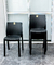 Imagen de Combo 4 Sillas Paris Mascardi 1 Mesa Oval Color Negro