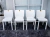 Combo 6 Sillas Paris Mascardi 1 Mesa Redonda 100Cm Color Blanco en internet