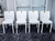 Combo 4 Sillas Paris Mascardi 1 Mesa Redonda 90Cm Color Blanco en internet