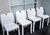 Combo 4 Sillas Paris Mascardi 1 Mesa Redonda 100Cm Color Blanco - Reventon Store