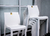 Combo 4 Sillas Paris Mascardi 1 Mesa Redonda 90Cm Color Blanco - comprar online