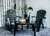 Combo 1 Silla Gran California 1 Mesa Ratona Mascardi Color Negro - comprar online