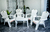Imagen de Combo 1 Silla Gran California 1 Mesa Ratona Mascardi Color Blanco