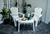 Combo 4 Sillas Gran California 1 Mesa Ratona Mascardi Color Blanco en internet